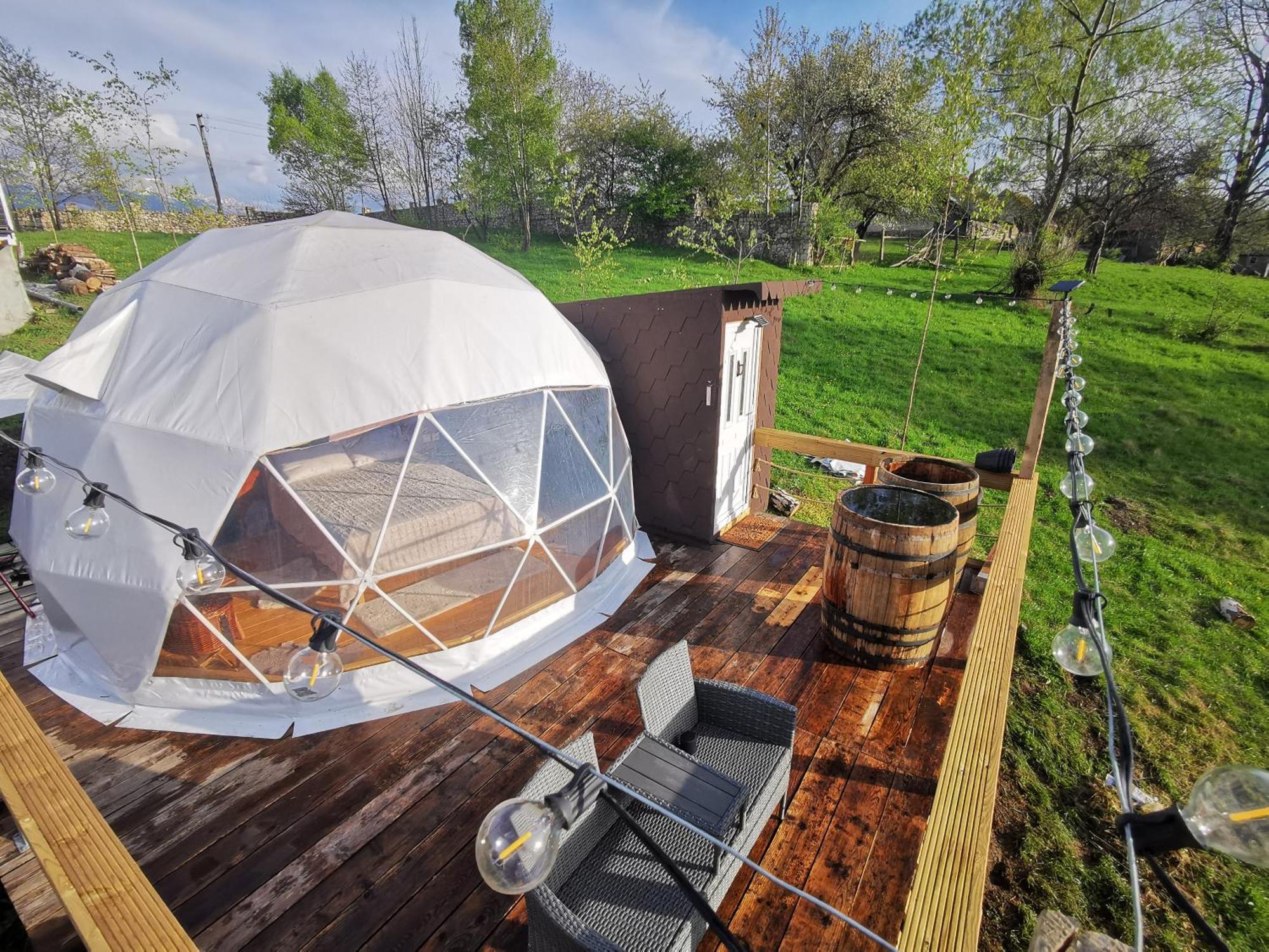 Glamping Zazen Drumu Carului Exterior foto