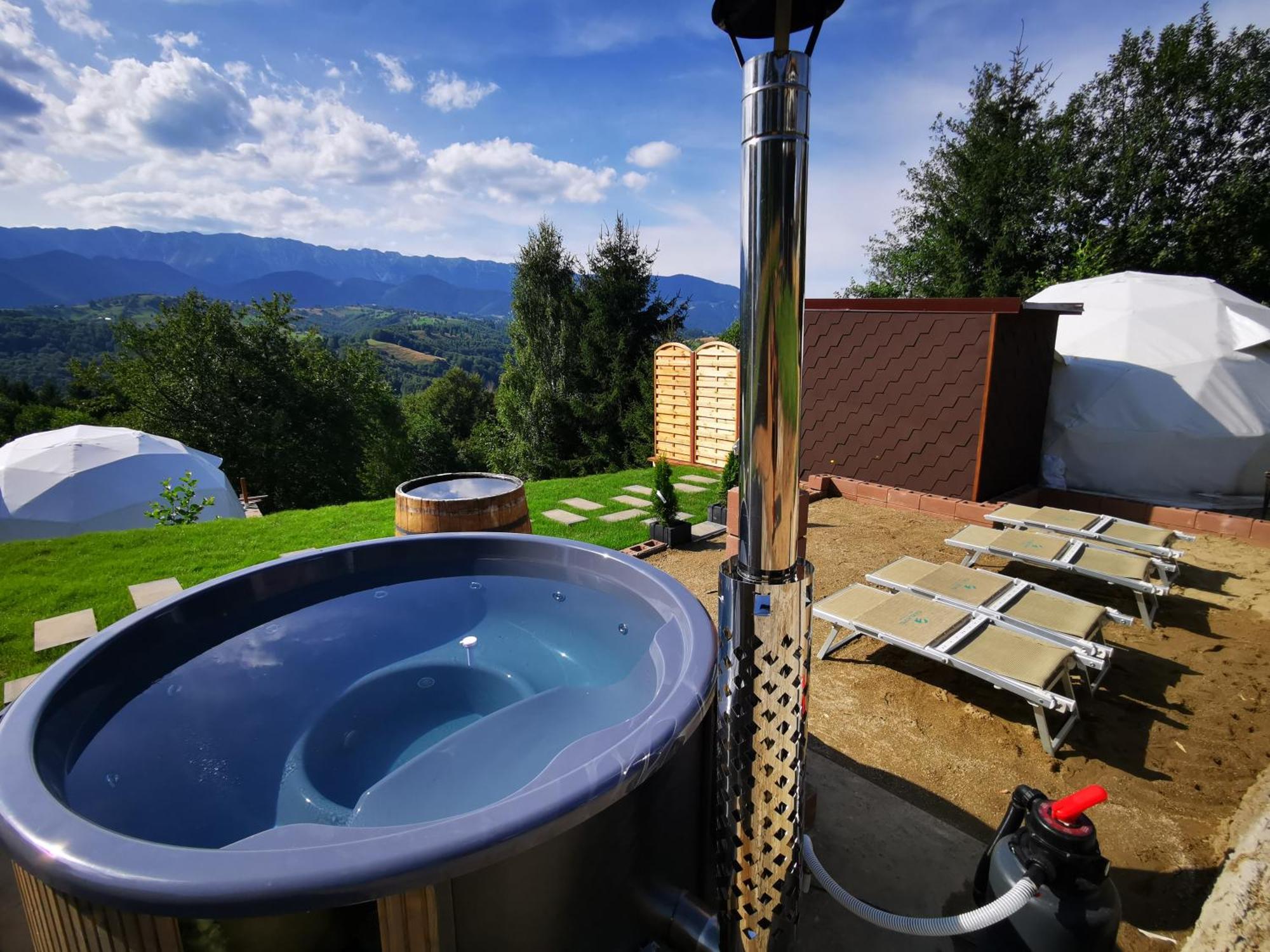 Glamping Zazen Drumu Carului Exterior foto