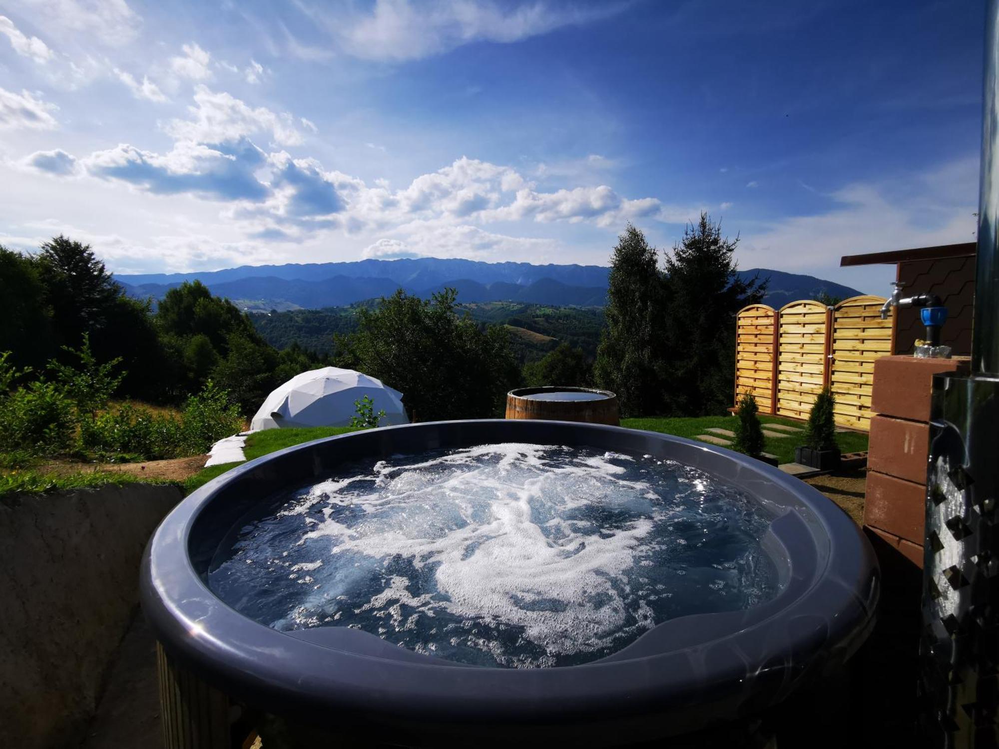 Glamping Zazen Drumu Carului Exterior foto