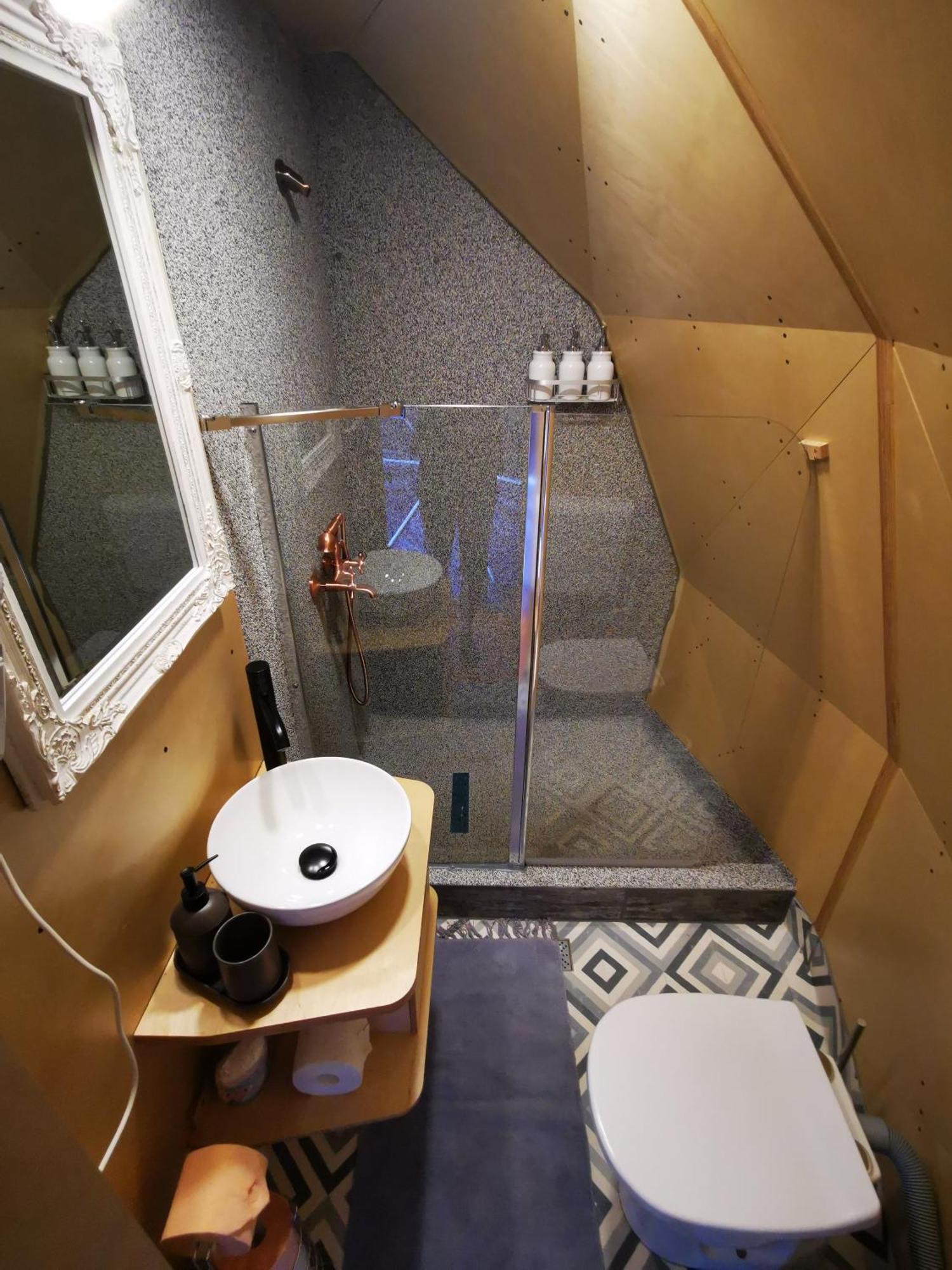 Glamping Zazen Drumu Carului Exterior foto