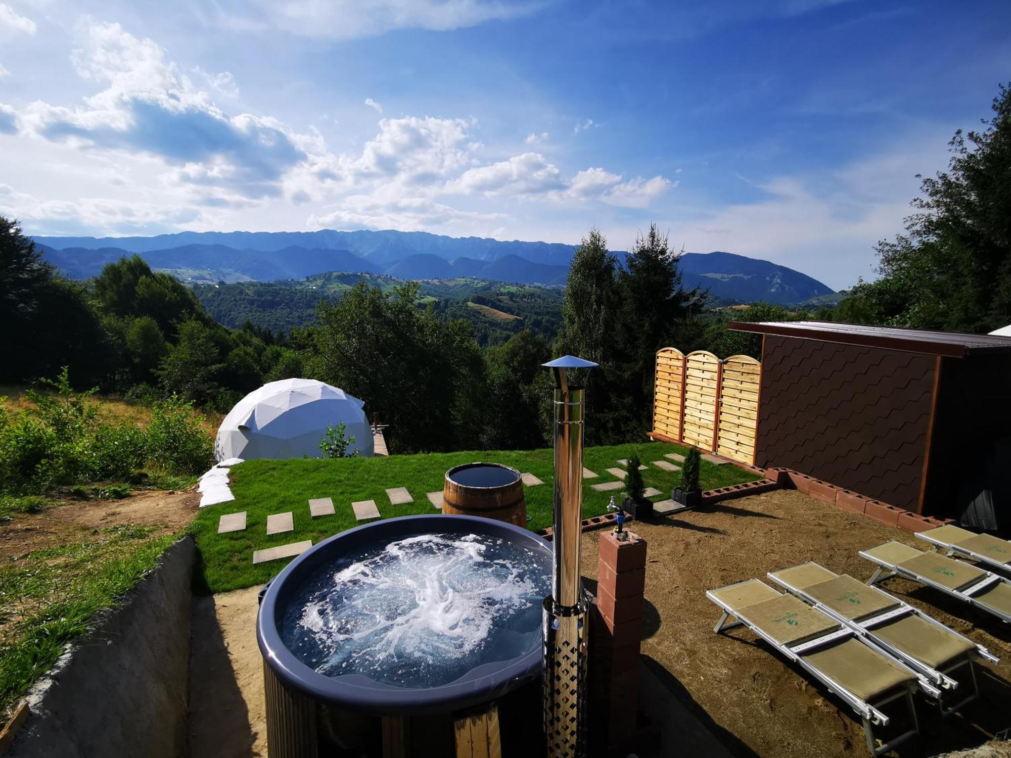 Glamping Zazen Drumu Carului Exterior foto