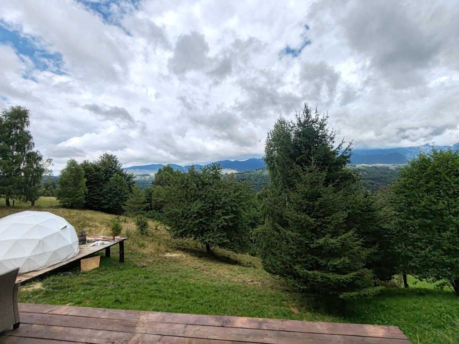 Glamping Zazen Drumu Carului Exterior foto
